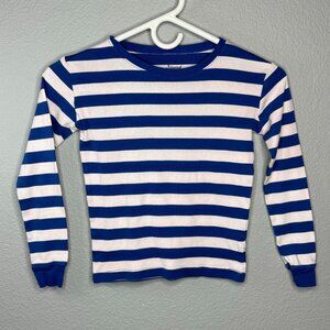 Leveret Blue Stripes Pajama Top